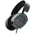 Black Painted Wood SteelSeries Arctis 3 Skin